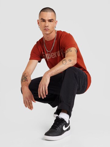 Superdry Bluser & t-shirts 'CLASSIC' i orange