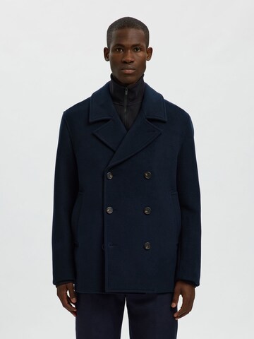 Cappotto di mezza stagione di SELECTED in blu: frontale