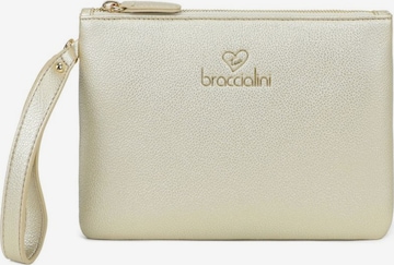 Braccialini Pouch 'Milly' in Silver: front