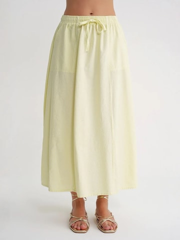 MixRay Skirt in Yellow