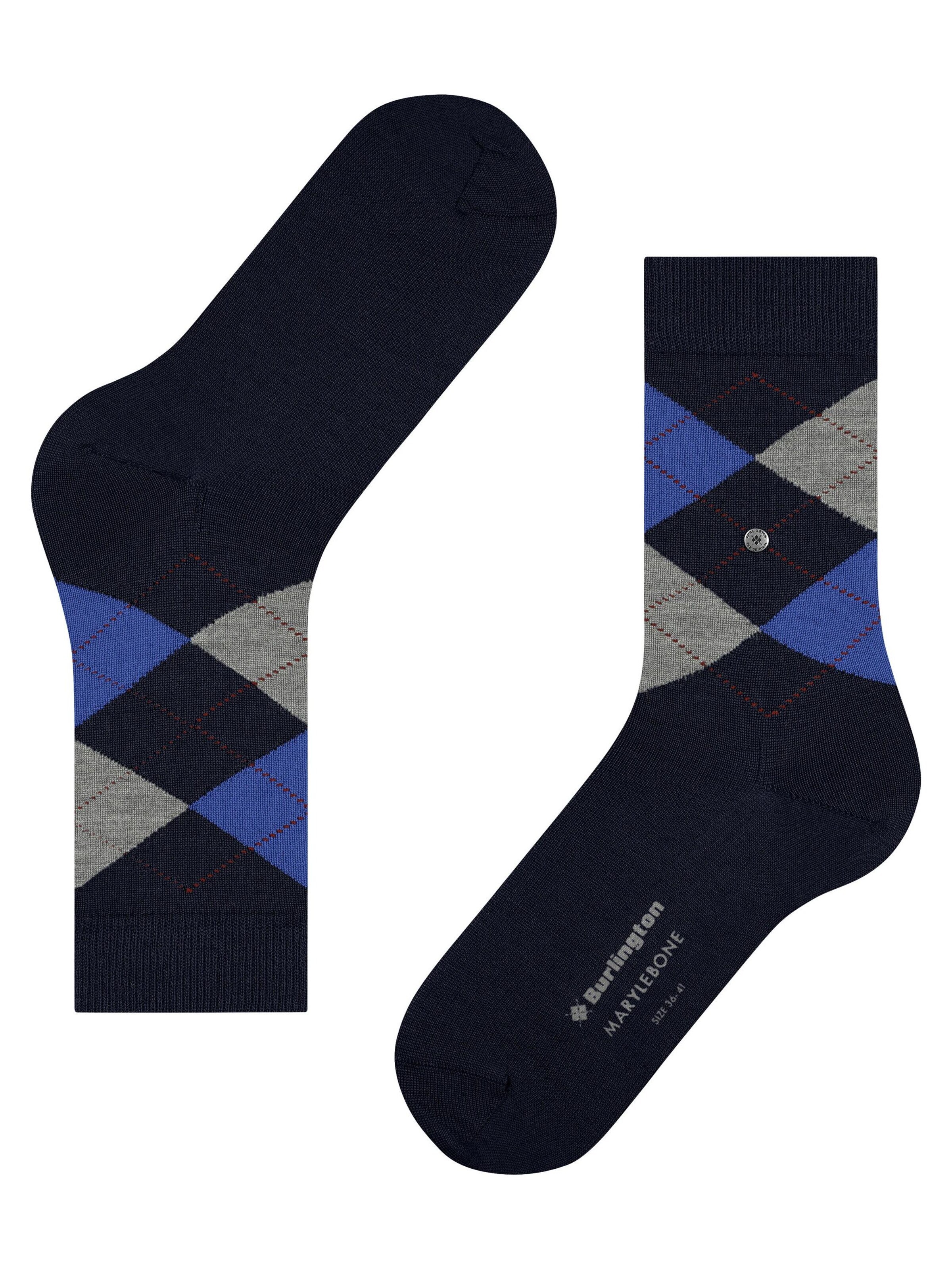 BURLINGTON Socks 'Marylebone' in Blue