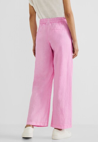 STREET ONE Wide leg Pants in Pink