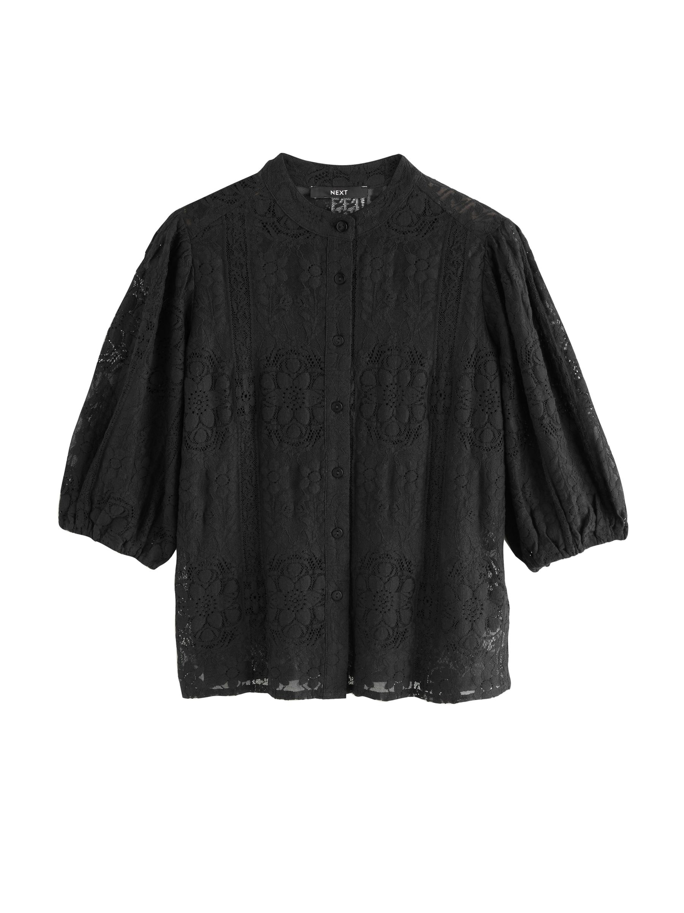 Bluză de la Next pe negru: față