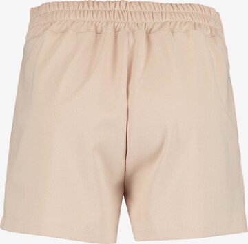 Hailys Regular Pleat-Front Pants in Beige