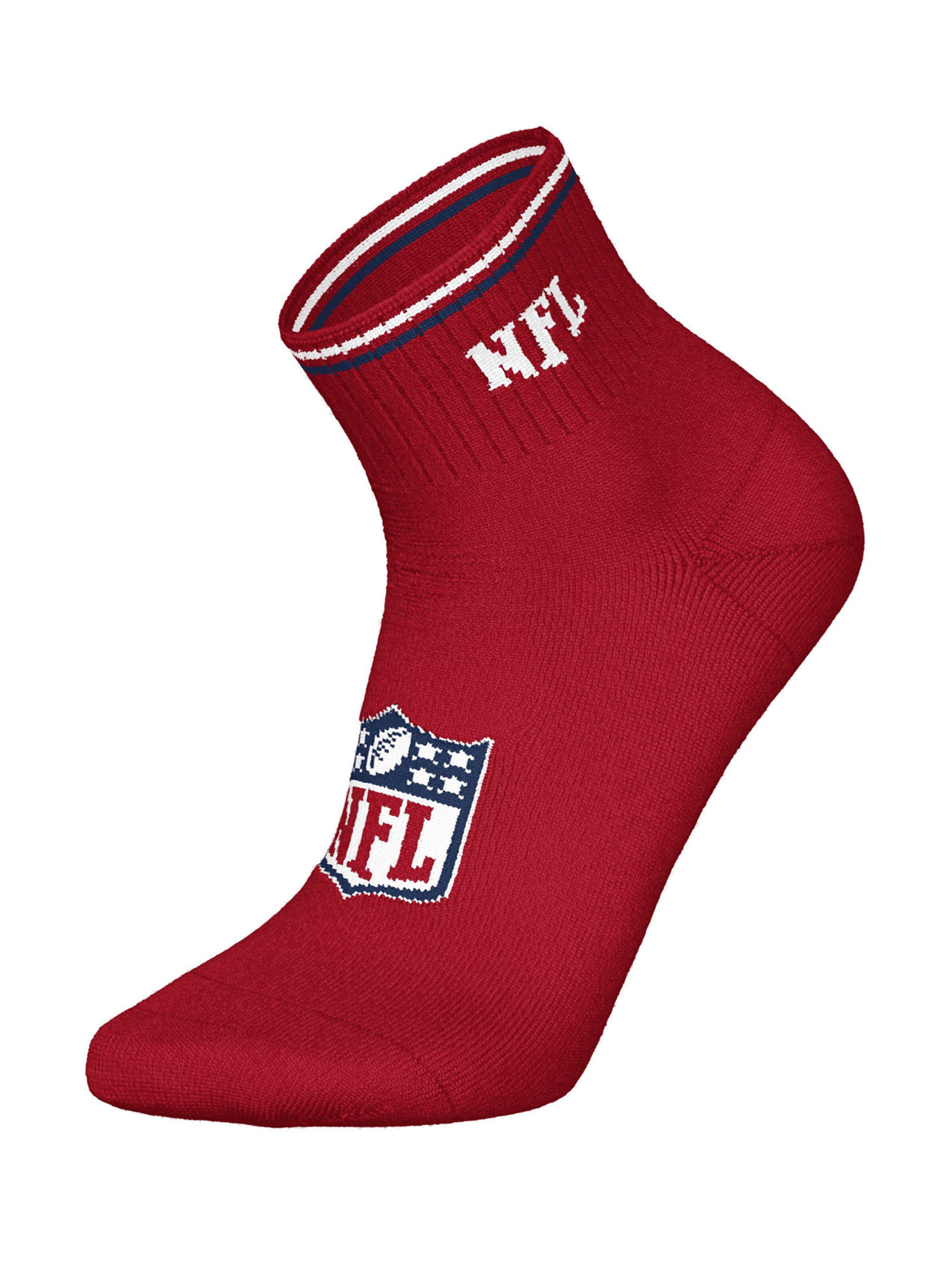 Huddle Sokken ' NFL Shield Quarter ' in Blauw