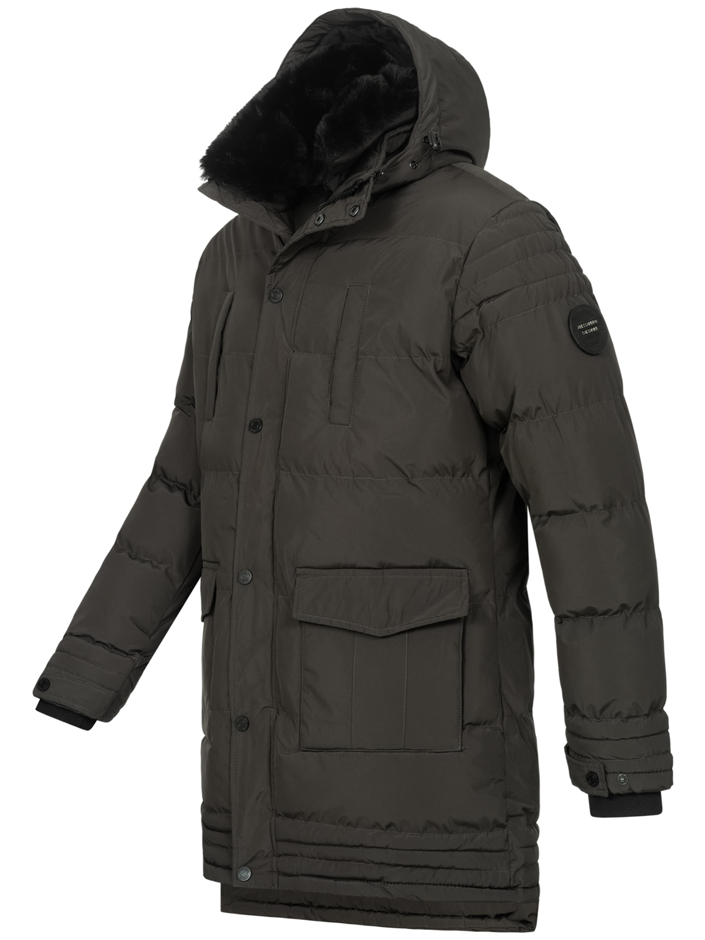 Alessandro Salvarini Winterjacke in Grau