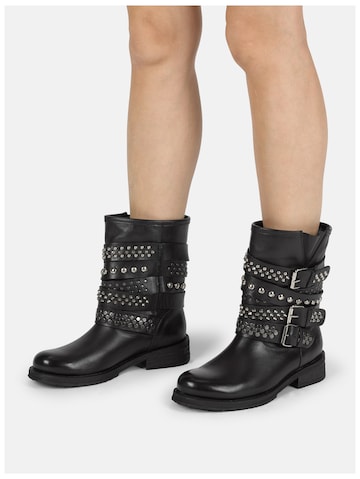 Bottines 'Cooper E293' FELMINI en noir : devant