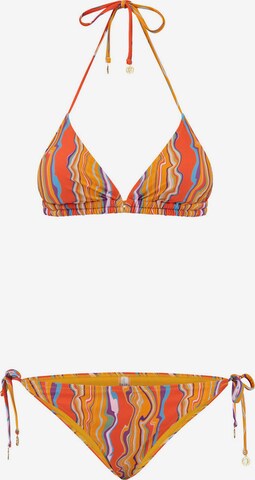 Shiwi Triangel Bikini in Geel: voorkant