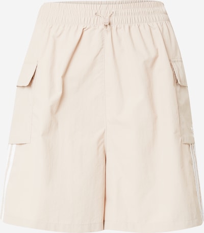 ADIDAS ORIGINALS Shorts in taupe / weiß, Produktansicht