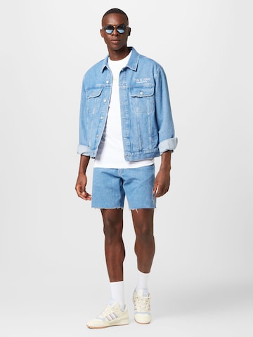 Calvin Klein Jeans Kevad-sügisjope, värv sinine