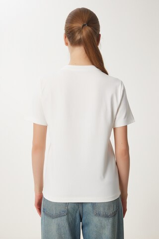 Maglietta di Happiness İstanbul in bianco