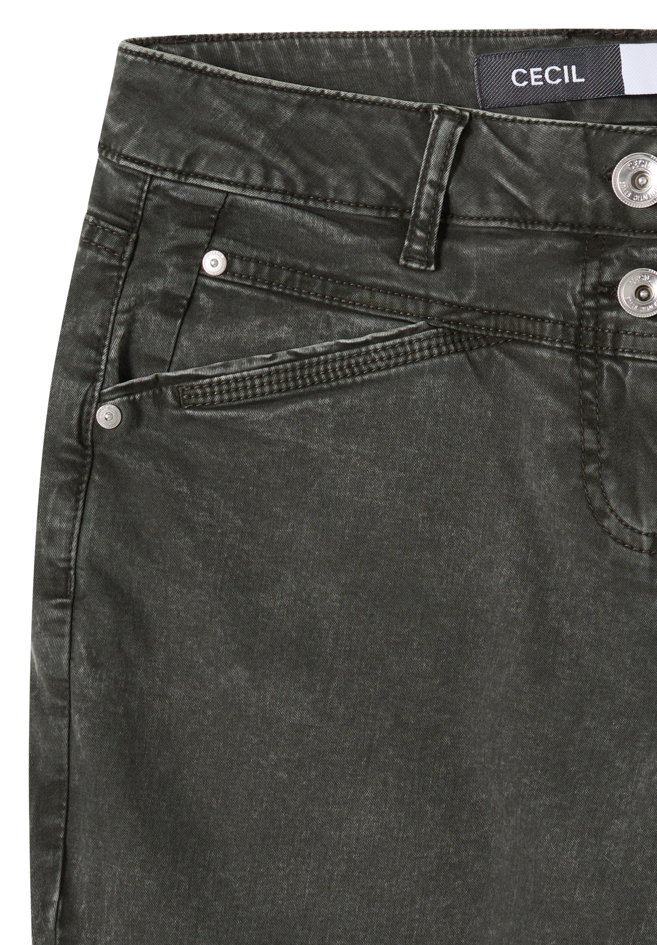 CECIL Regular Jeans in Green