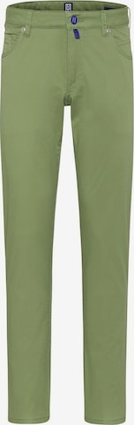 Meyer Hosen Regular Pants in Green: front