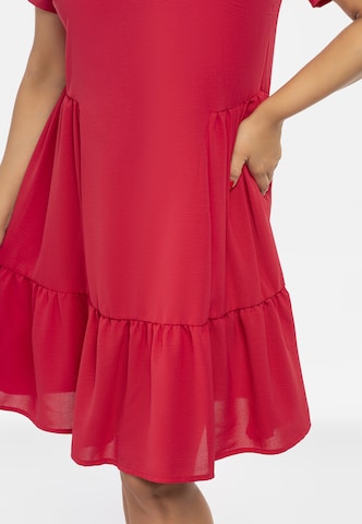 Robe de cocktail 'AGNIESZKA' Karko en rouge