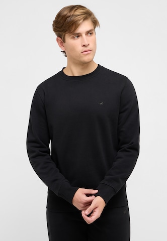 MUSTANG Sweatshirt 'Clio' in Schwarz: Vorderseite