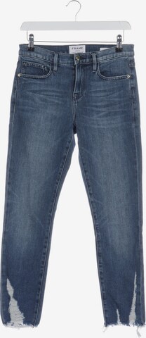 FRAME Jeans in 25 in Blue: front