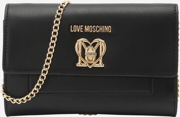 Love Moschino Clutch in Black: front