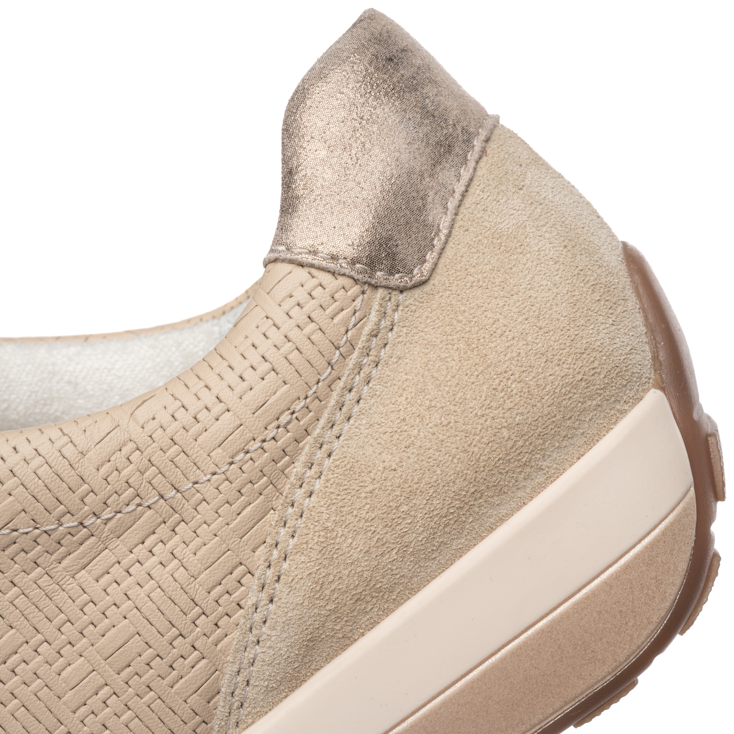 ARA T-Bar Sandals in Beige