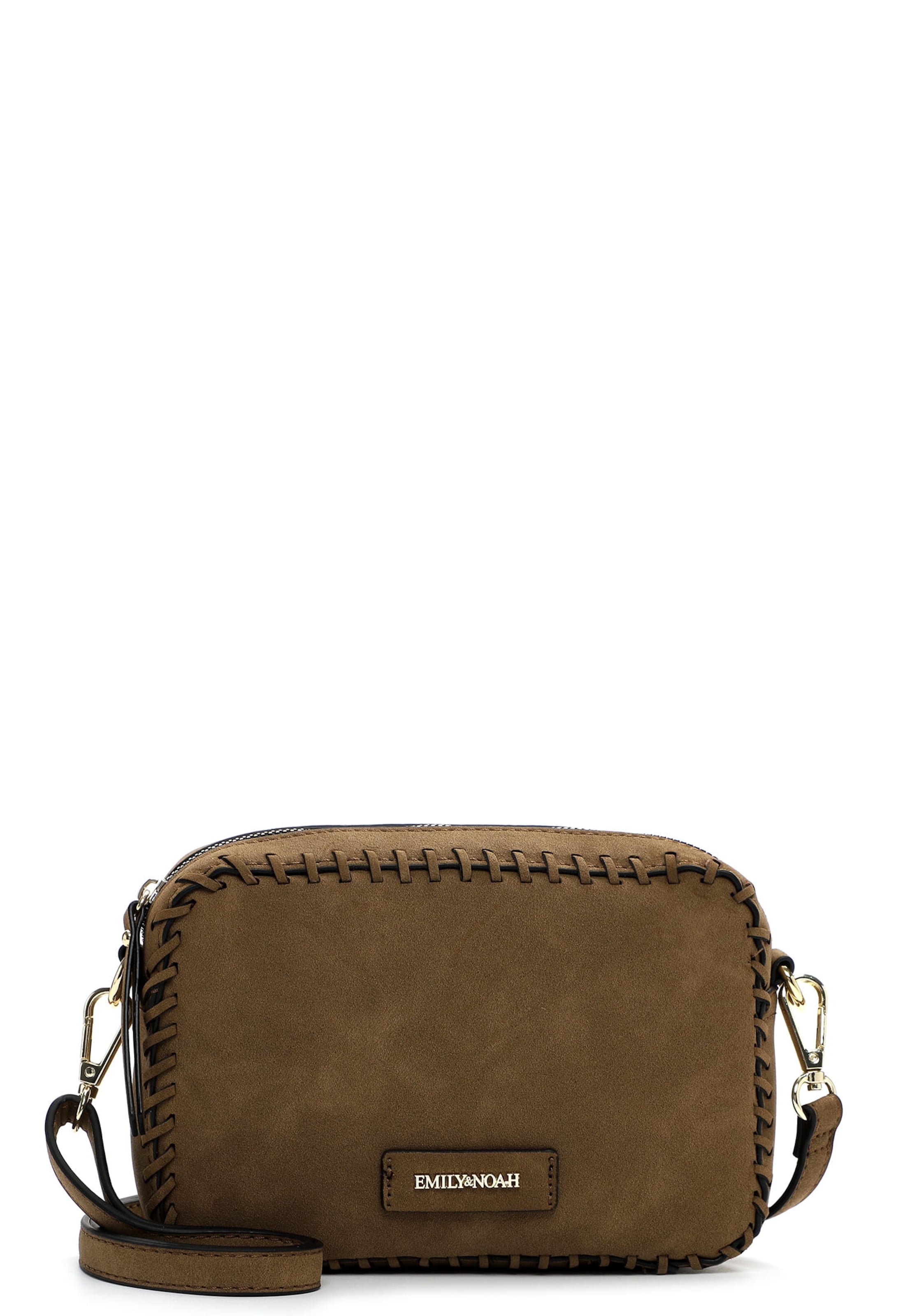 Sac à bandoulière 'Hailee' Emily & Noah en marron : devant