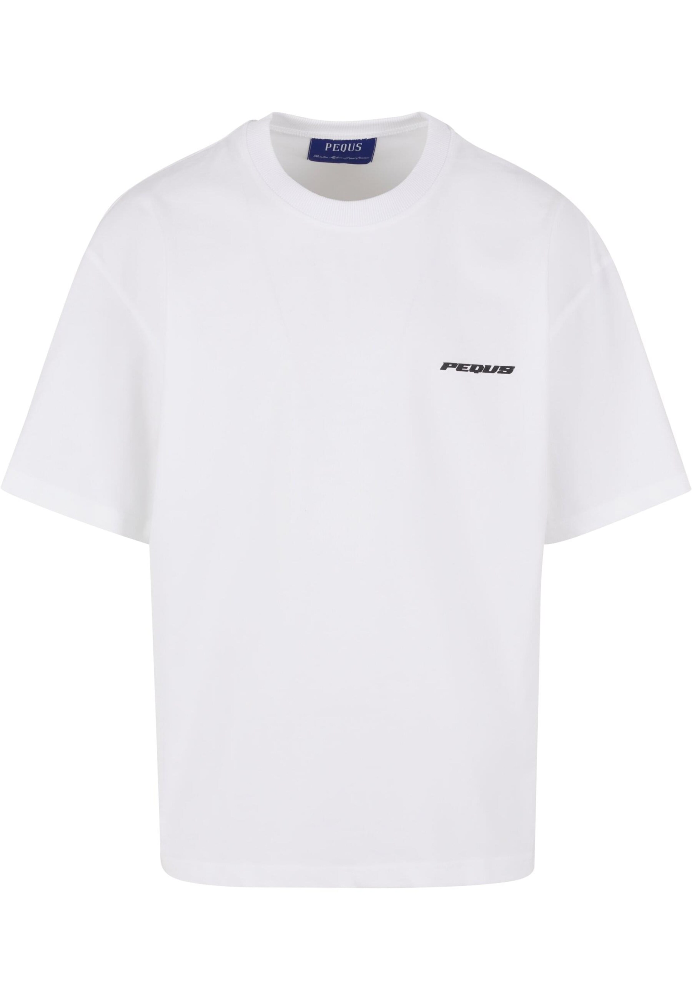 T-Shirt 'Plágia' Pequs en blanc : devant