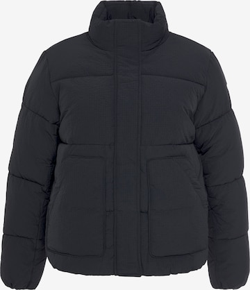 Champion Authentic Athletic Apparel Between-Season Jacket in Black: front