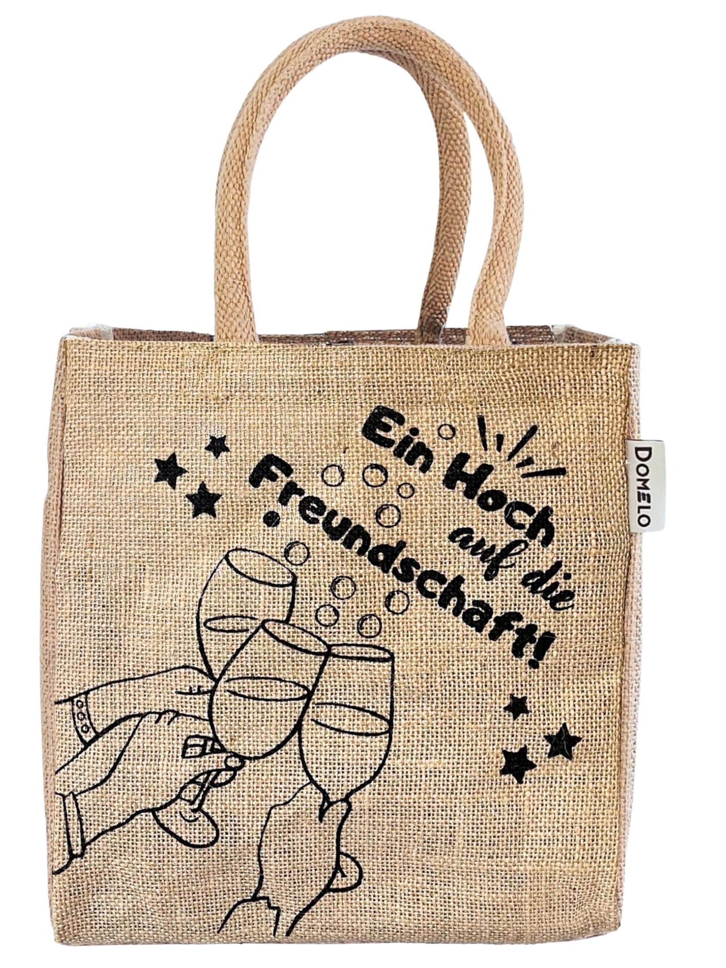 DOMELO Handbag 'Domelo' in Beige: front