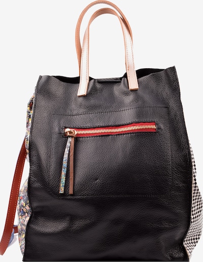 ebarrito Umhängetasche 'OPHELIA BAG' in beige / rot / schwarz, Produktansicht