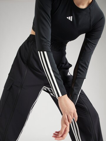 T-shirt fonctionnel 'Hyperglam' ADIDAS PERFORMANCE en noir