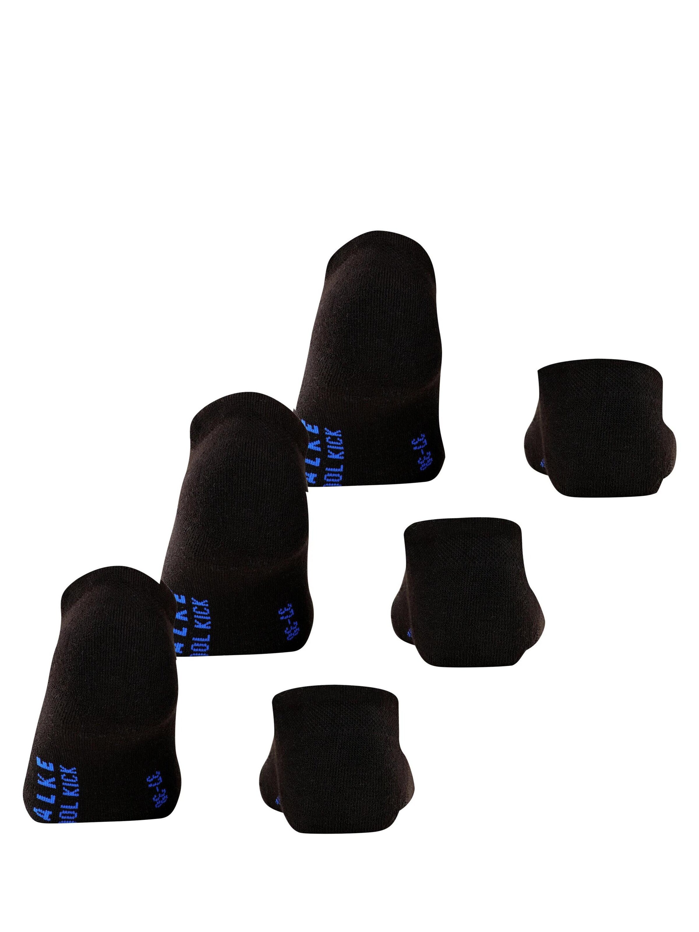 FALKE Socken 'Cool Kick 3-Pack'‌‌‌‌‌‌‌‌‌‌ in Schwarz