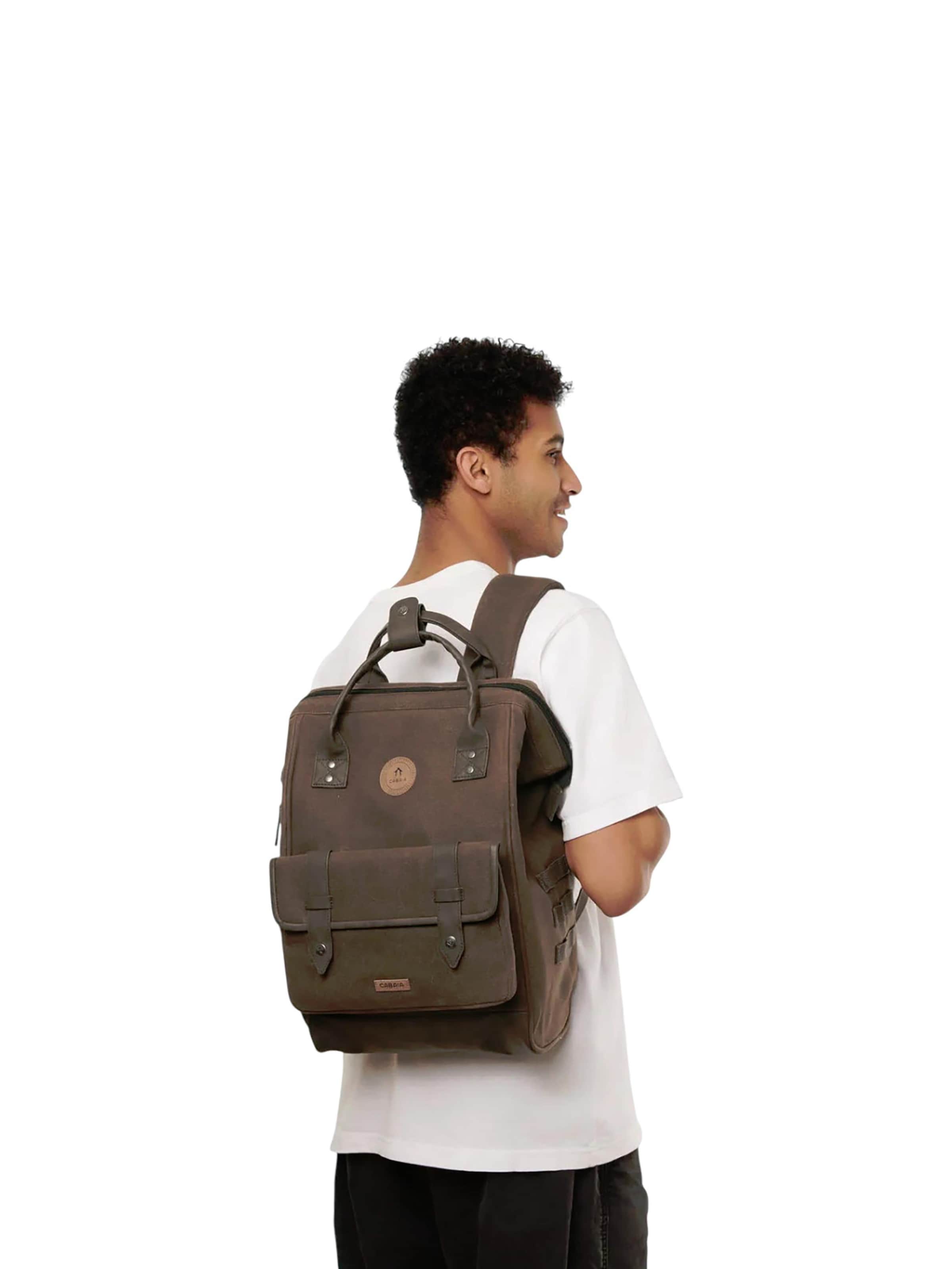Cabaia Backpack 'Soyo M' in Brown