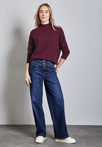 STREET ONE Pullover in Rot