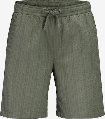 Jack & Jones Plus Панталон 'JPSTJAIDEN TYSON' в зелено: отпред