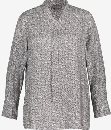 Ulla Popken Blouse in Grey: front