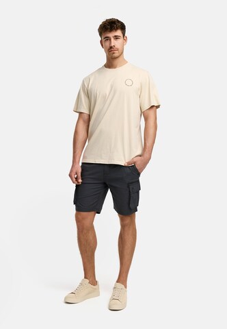 INDICODE JEANS Regular Cargobroek 'Lanny' in Grijs