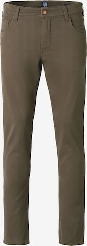 MEYER Regular Jeans in Bruin: voorkant