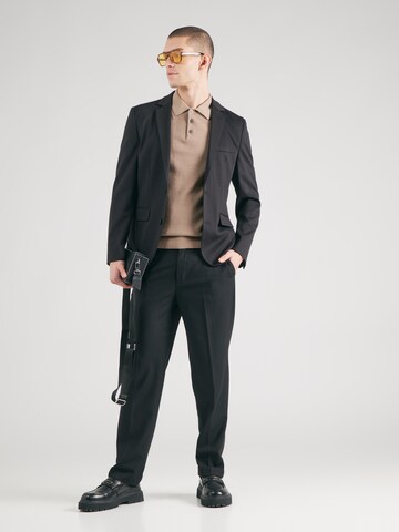 JACK & JONES Svetr 'JPRCCCOOPER' – hnědá