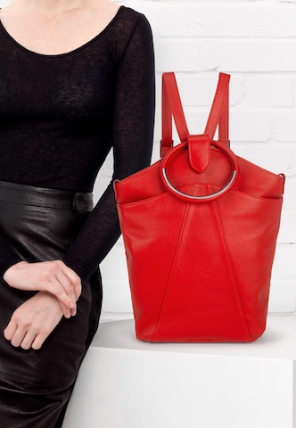 Gretchen Rucksack 'Maple Metal Backpack' in Rot: Vorderseite