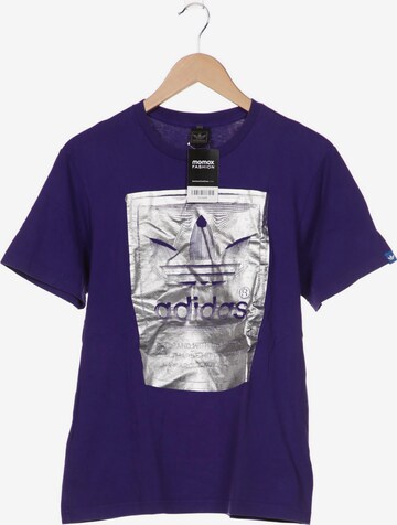 ADIDAS ORIGINALS Shirt in M in Purple: front