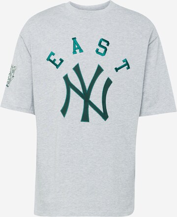 NEW ERA - Camisa 'MLB TEAM' em cinzento: frente