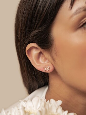 Boucles d'oreilles 'Santa Cheer' Hey Happiness en or