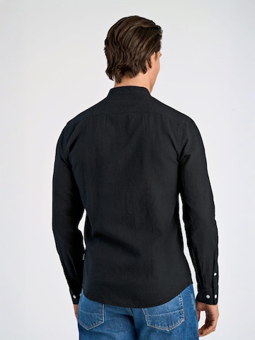 Lindbergh Slim Fit Hemd‌‌‌‌‌ in Schwarz