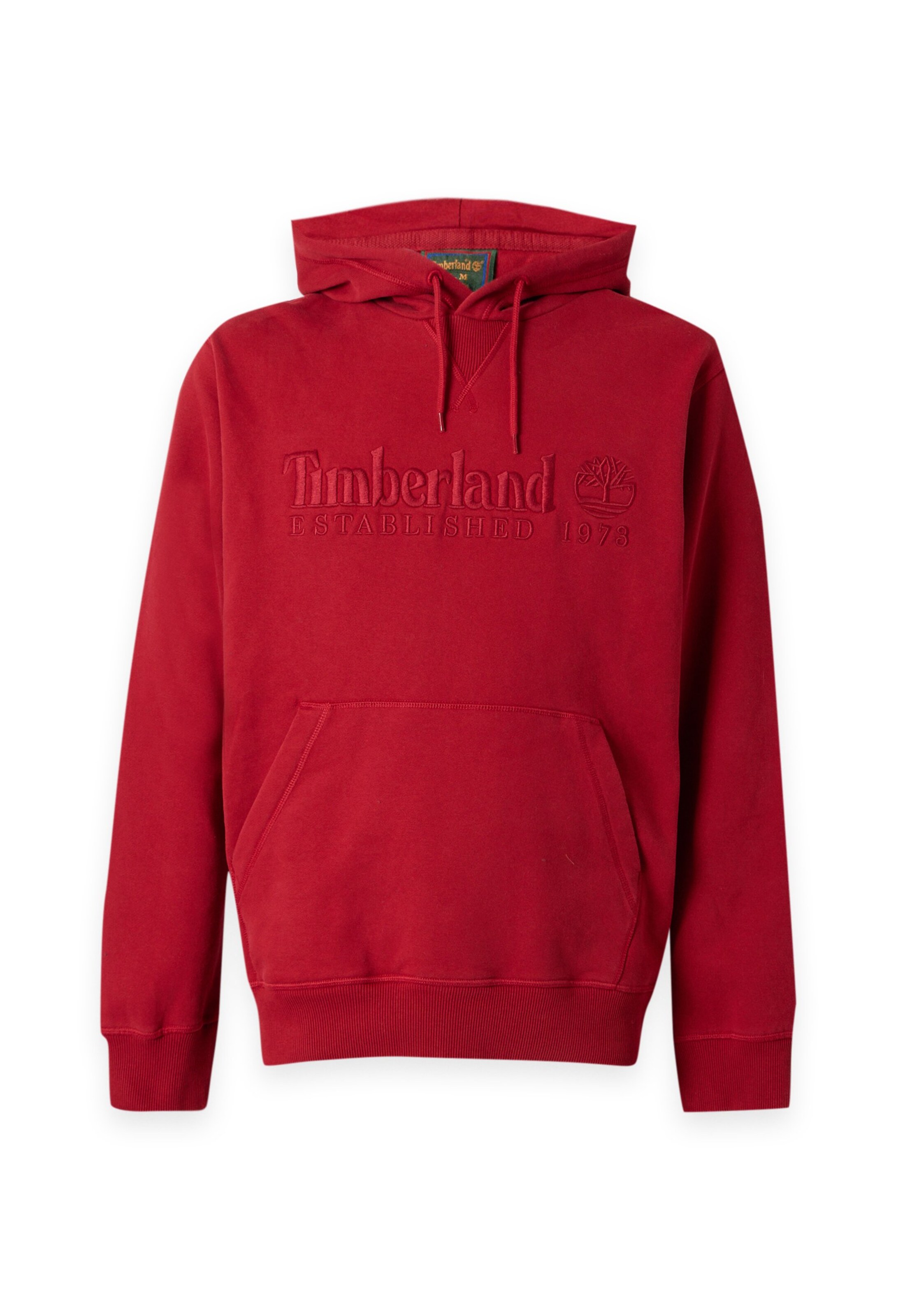 Sweat-shirt TIMBERLAND en rouge : devant