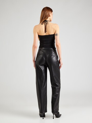 MYLAVIE by Sarah Harrison Loosefit Παντελόνι πλισέ σε μαύρο