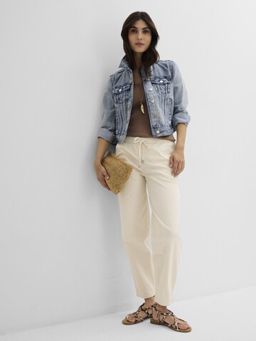 bonprix Loosefit Jeans in Beige