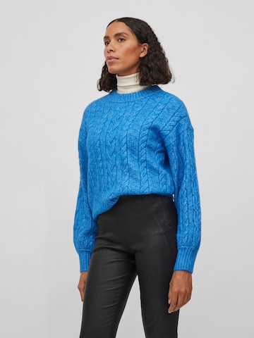 VILA Sweater 'Oya' in Blue: front