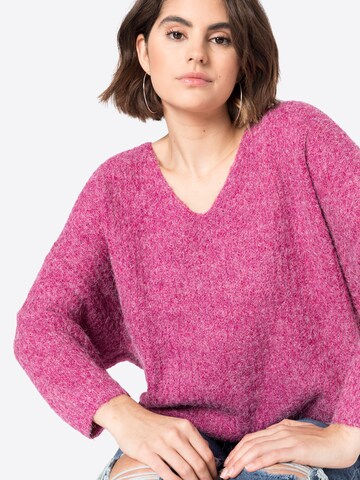 VERO MODA Sweter w kolorze różowy