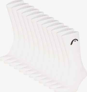HEAD Sports socks in White: front