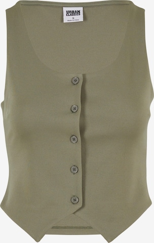 Urban Classics Pukuliivi värissä vihreä: etupuoli