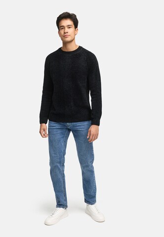 INDICODE JEANS Trui 'INOlio' in Zwart