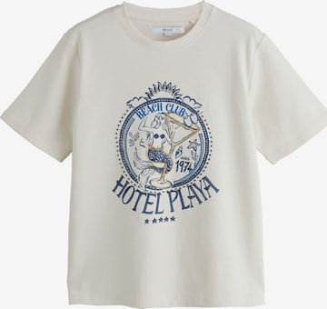 Next Футболка в Белый: спереди